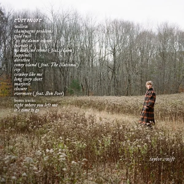 Taylor swift evermore songlist